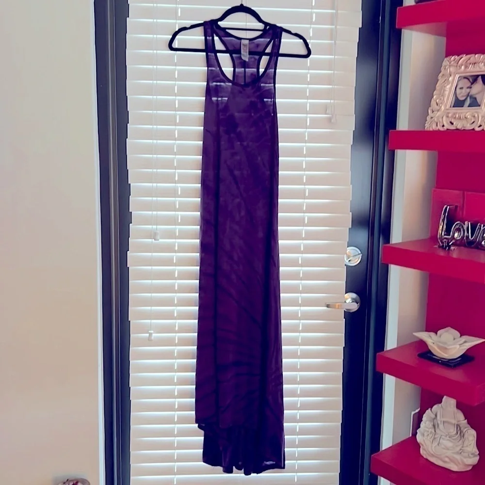 Beautiful American Twist Purple High-Low Maxi Dress in. Sz S😍👗 - Picture 1 of 5